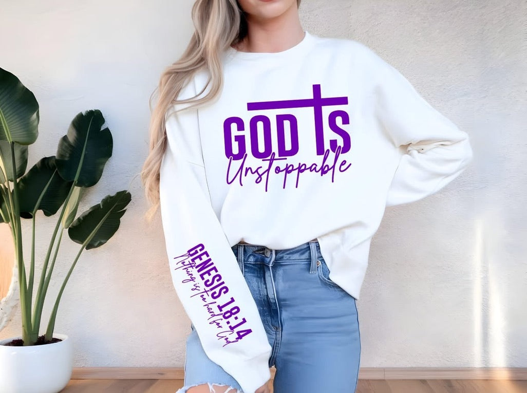 GOD UNSTOPPABLE (PURPLE)