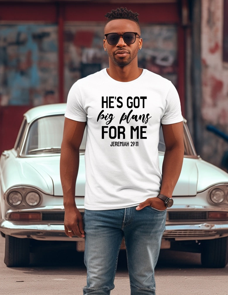 HE'S GOT BIG PLANS FOR ME