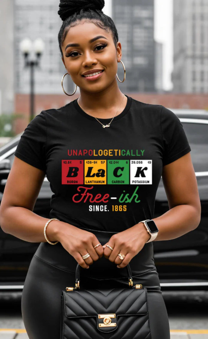 JUNETEENTH UNAPOLOGETICALLY BLACK FREE-ISH