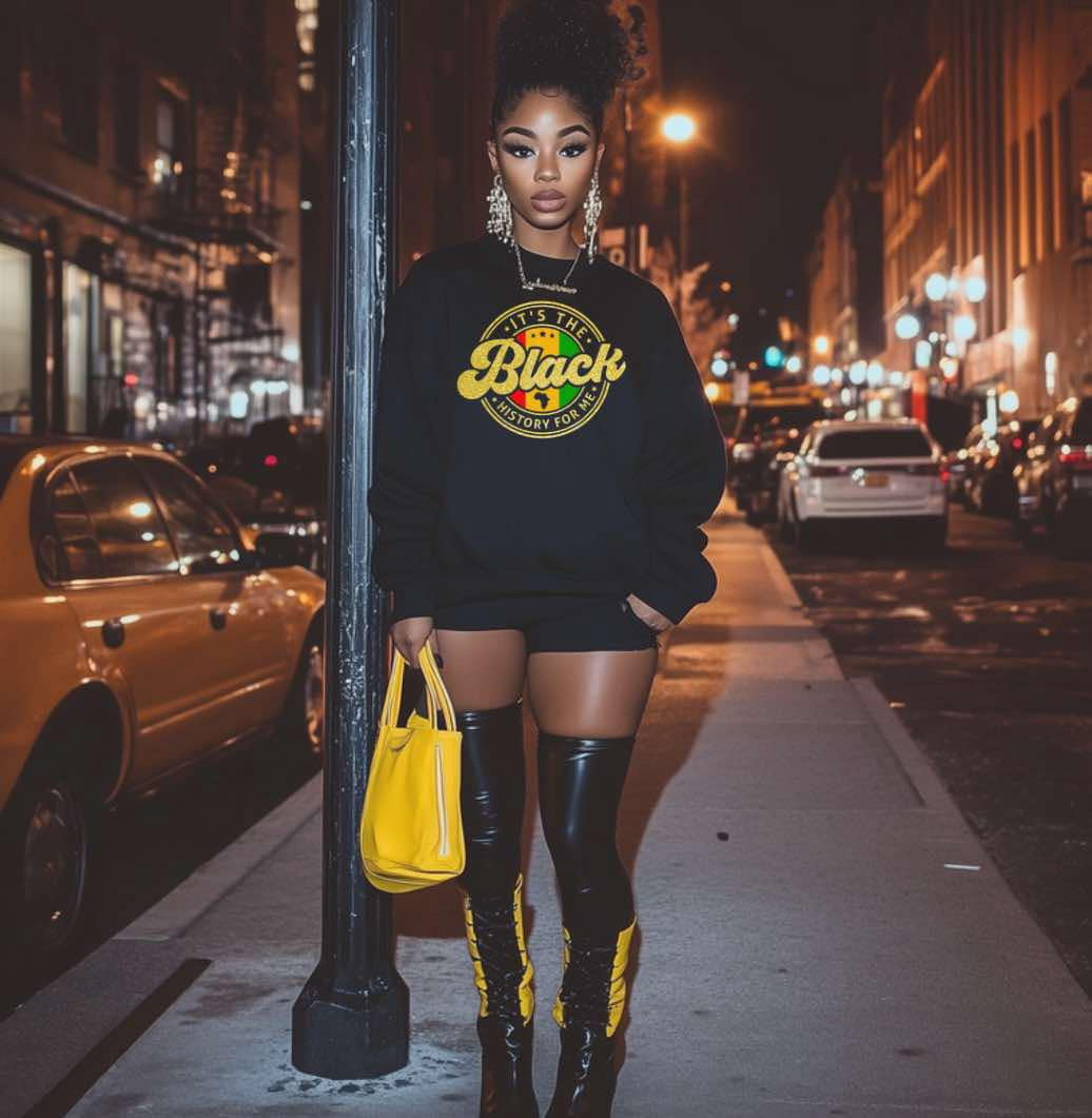 IT'S THE BLACK HISTORY FOR ME