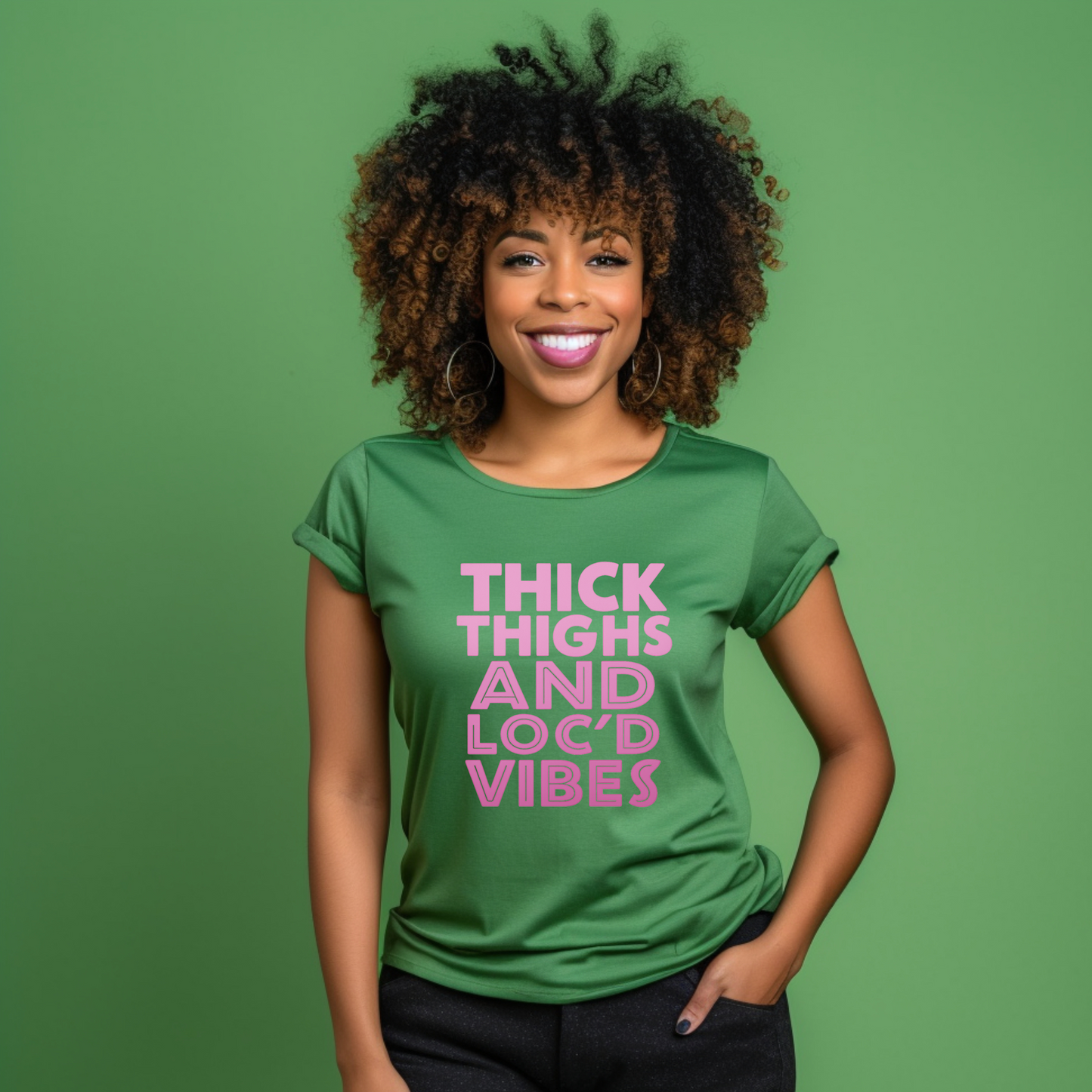 THICK THIGHS AND LOC’D VIBES