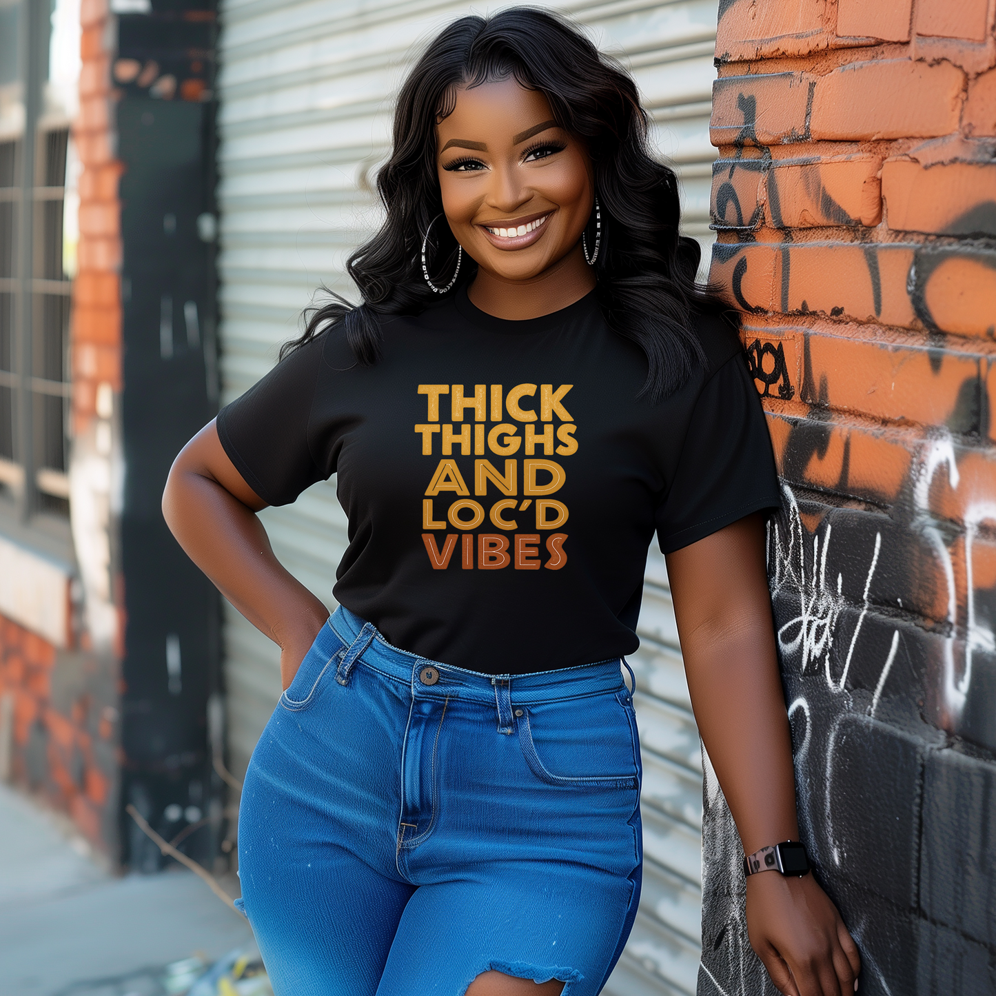 THICK THIGHS AND LOC'D VIBES