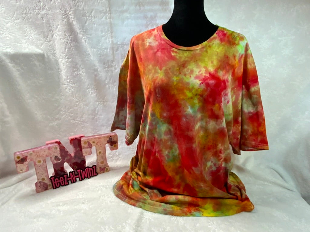 Hand Tie Dye TROPICAL PUNCH