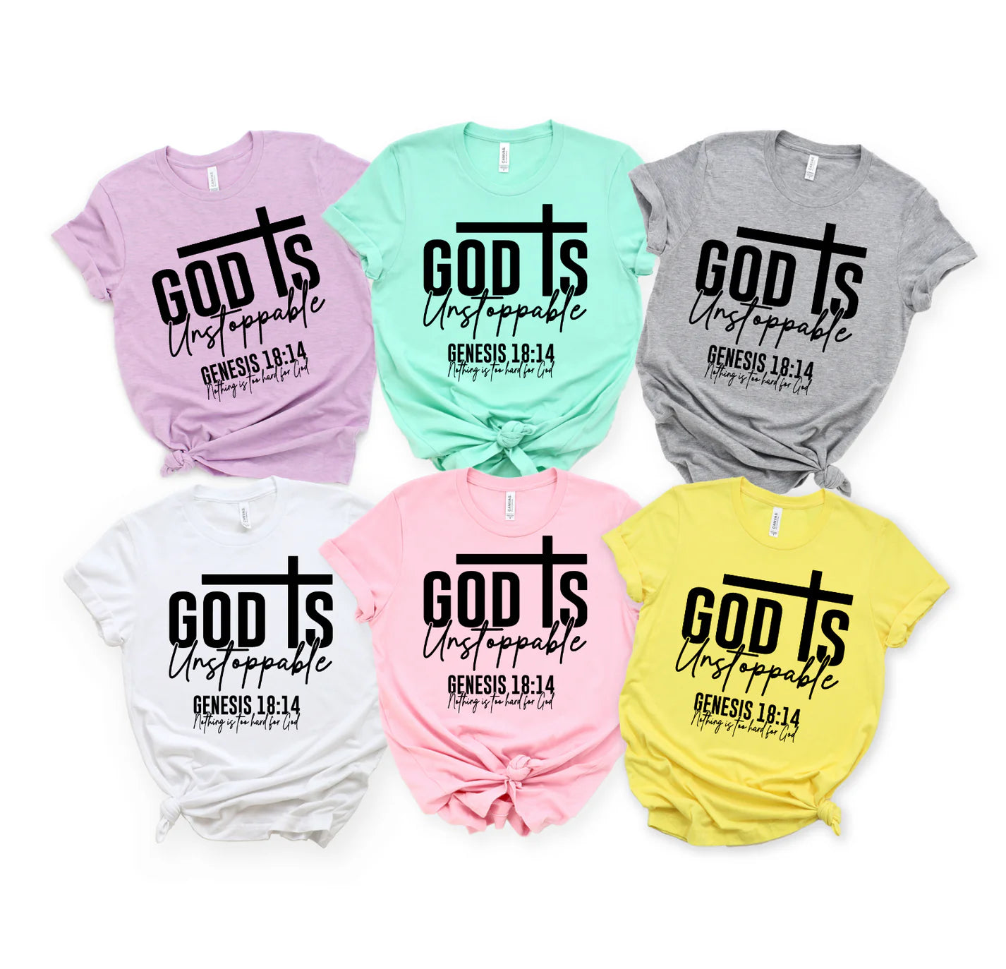 GOD IS UNSTOPPABLE  (BLACK)