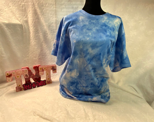 Hand  Tie Dyed ARCTIC WAVE