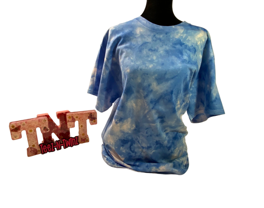 Hand  Tie Dyed ARCTIC WAVE