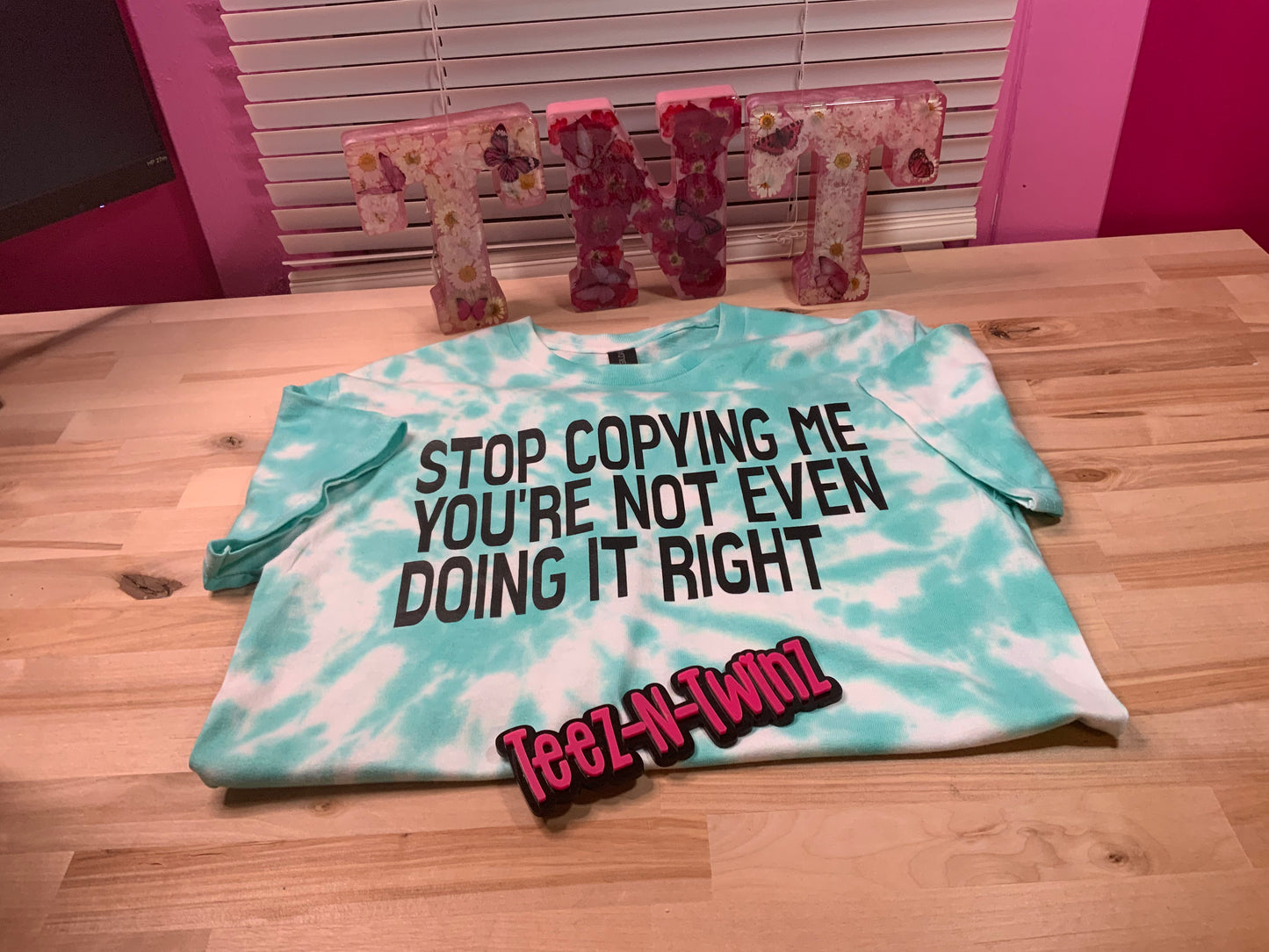 STOP COPING ME YOU'RE NOT EVEN DOING IT RIGHT (BLUE)