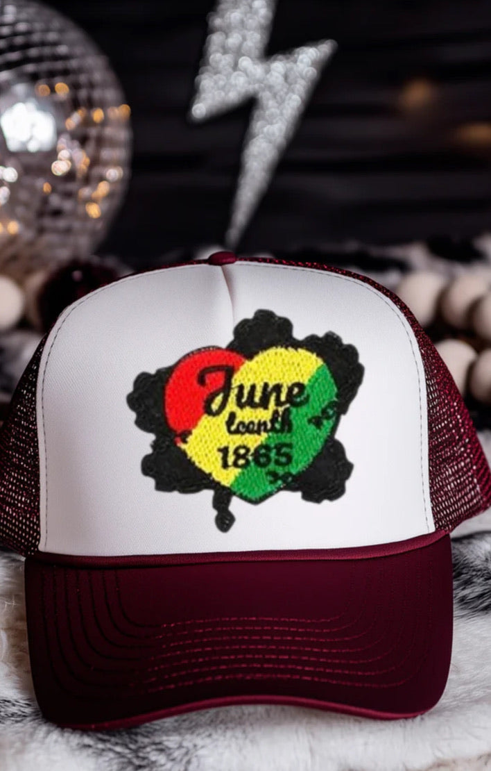 JUNETEENTH TRUCKER HATS
