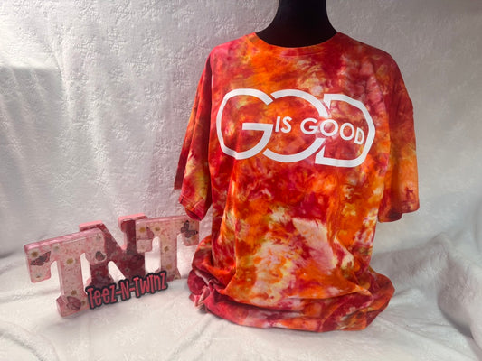 Hand Tie Dye GOD IS GOOD